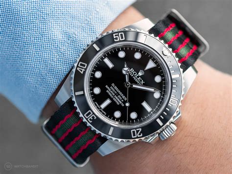 rolex submariner nato straps|genuine Rolex Submariner watch bands.